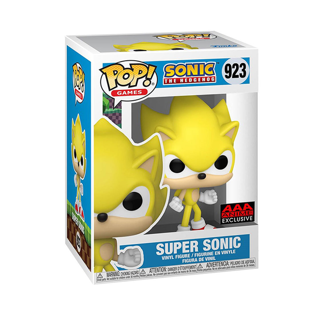 POP Games: Sonic the Hedgehog - Super Sonic AAA Anime Exclusive (Pre Order)