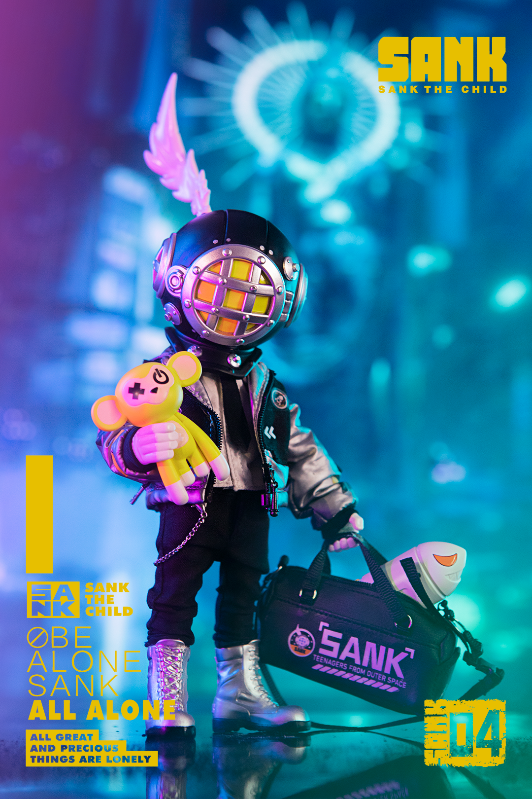 Sank - Action Figure- Future Boy by Sank Toys