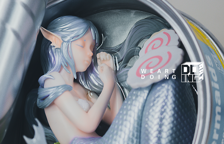 The Sleeping Beauty Mermaid - Snow by WeArtDoing