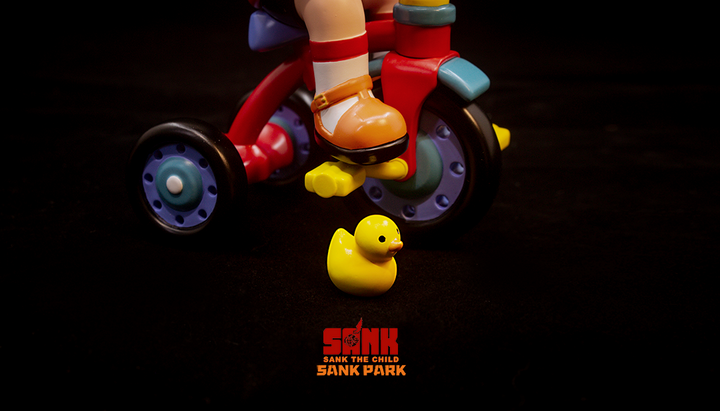 Sank Park - Fly Away Home - White Swan by Sank Toys [In Hand]