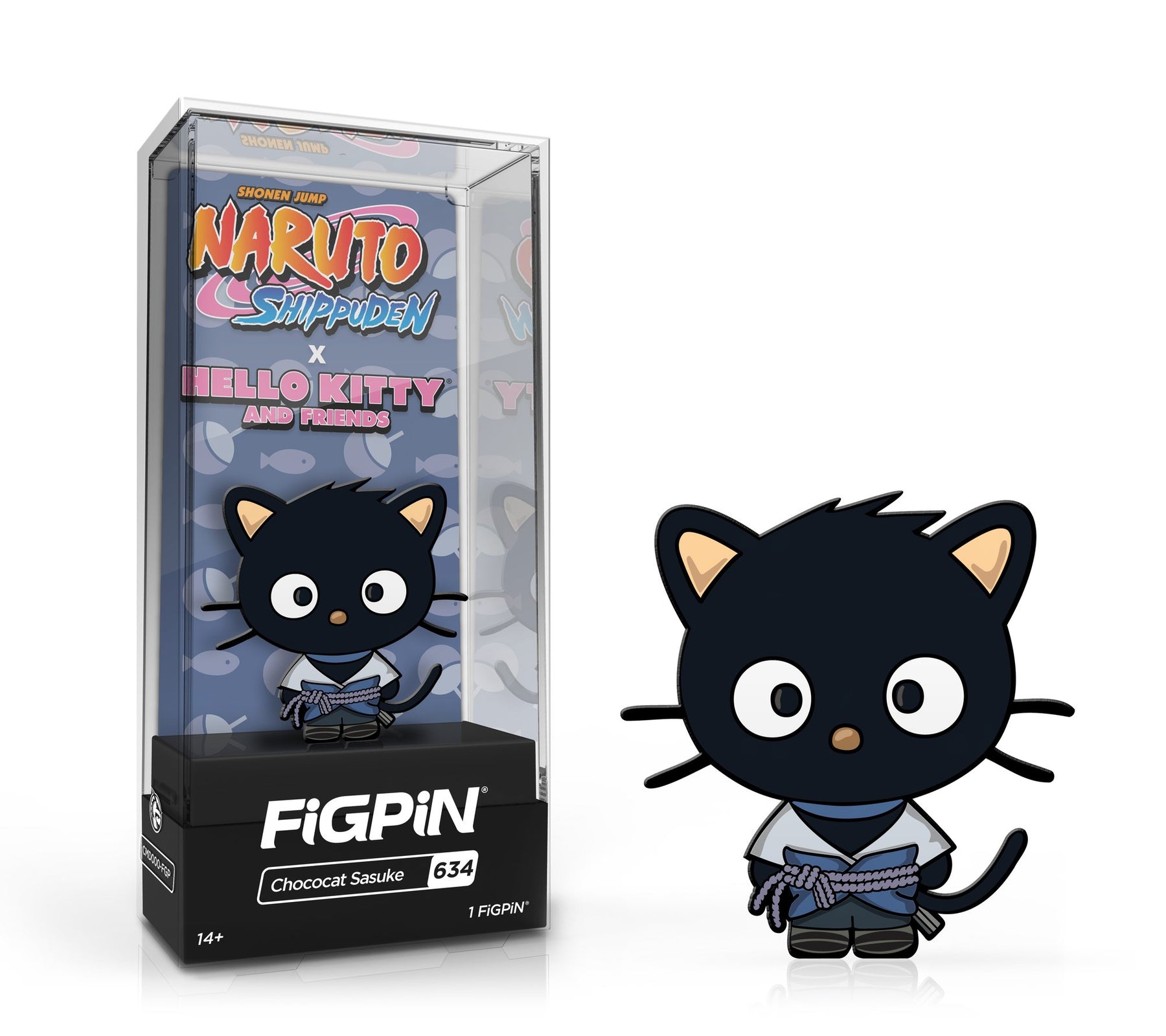Naruto x Hello Kitty : Chococat Sasuke FiGPiN #634 – vRare Naruto x Hello Kitty : Chococat Sasuke FiGPiN #634 – vRare