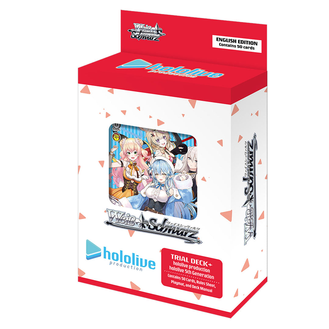 Weiss Schwarz Hololive : Hololive Production 5th Generation Trial Deck+ (In Stock)