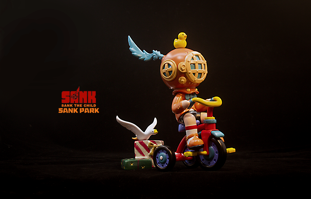 Sank Park - Fly Away Home - White Swan by Sank Toys [In Hand]