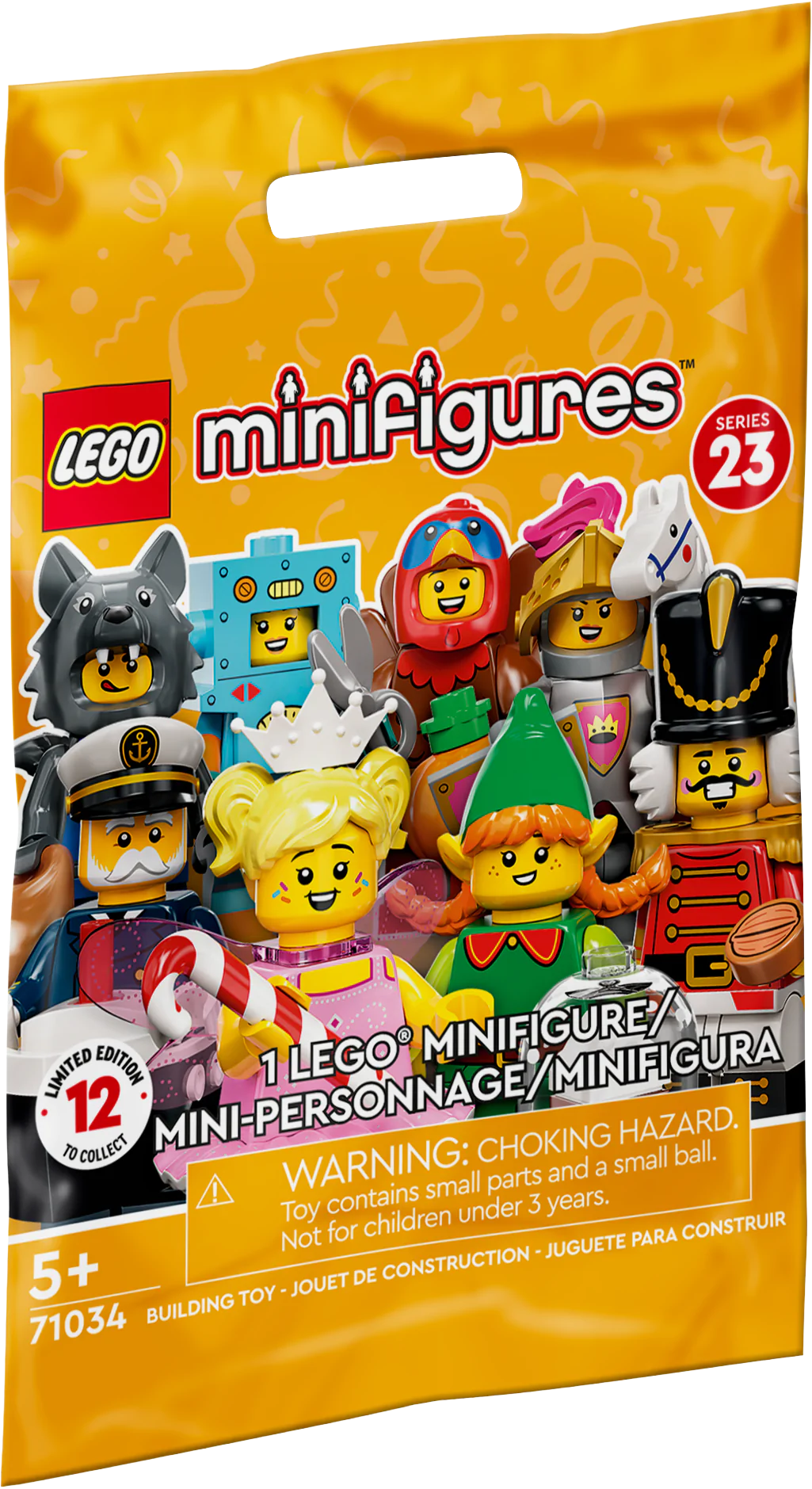 LEGO Minifigures: Classic Minifigures Series 23 (71034-36) – vRare LEGO Minifigures: Classic Minifigures Series 23 (71034-36) – vRare