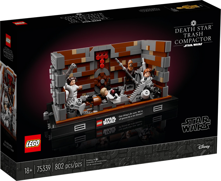 LEGO Star Wars: Death Star™ Trash Compactor Diorama (75339)