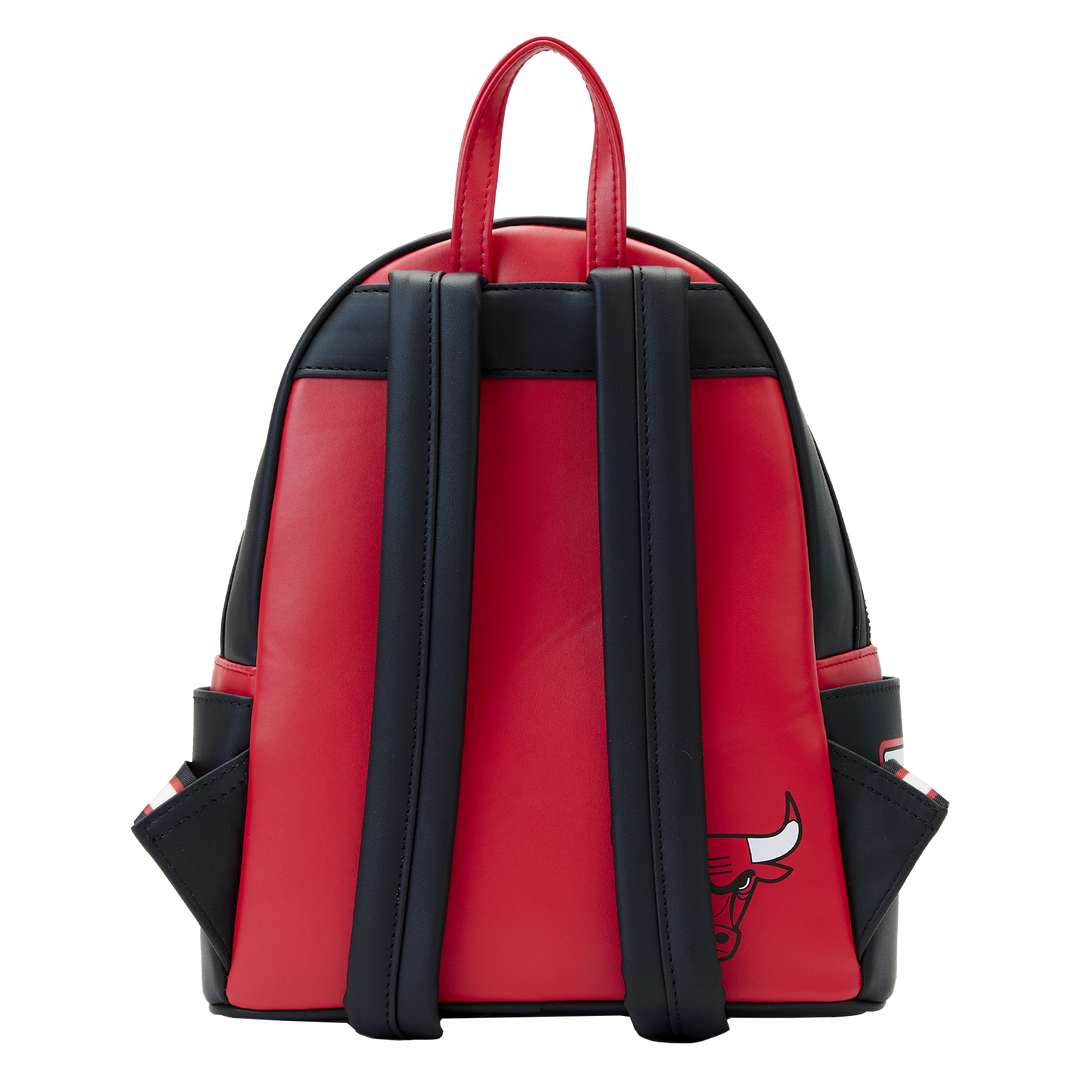 Loungefly NBA Chicago Bulls Patch Icons Mini Backpack