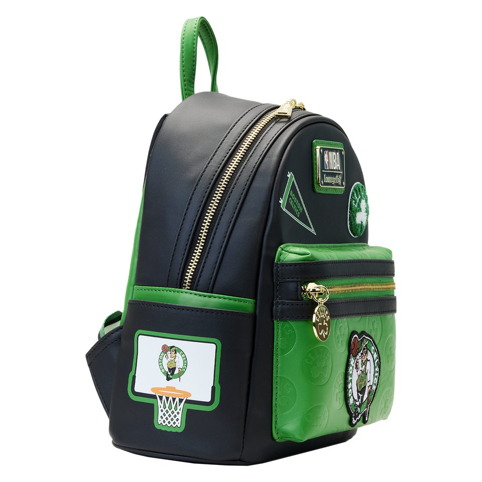 Loungefly NBA Boston Celtics Patch Icons Mini Backpack