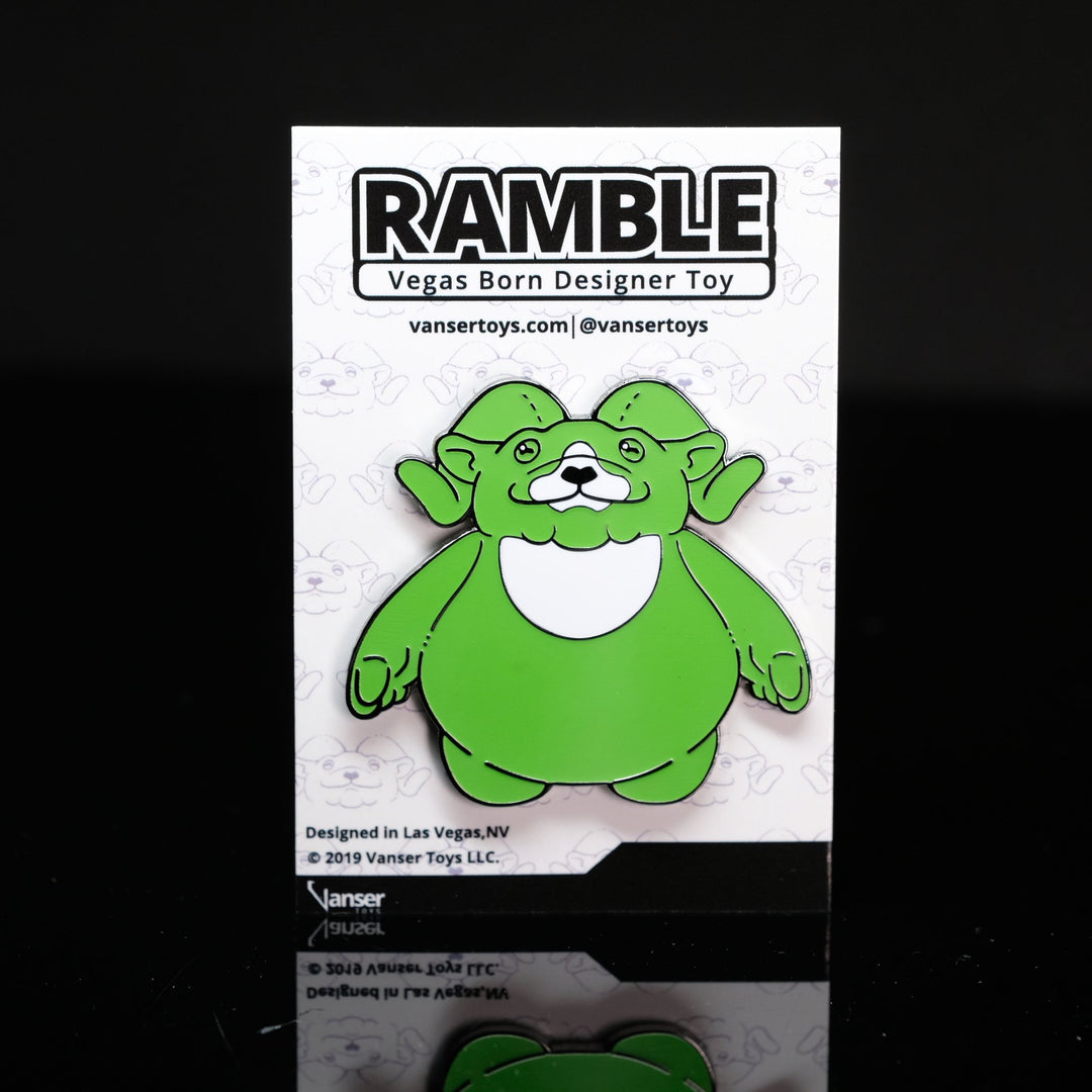 Radiant Ramble Glow Pin 2. 5" by Vanser Toys (vRareCon)