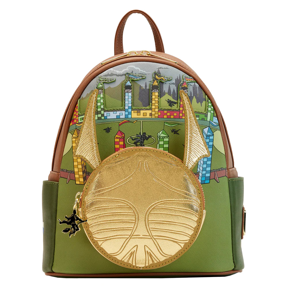 Loungefly Harry Potter Golden Snitch Mini Backpack vRare
