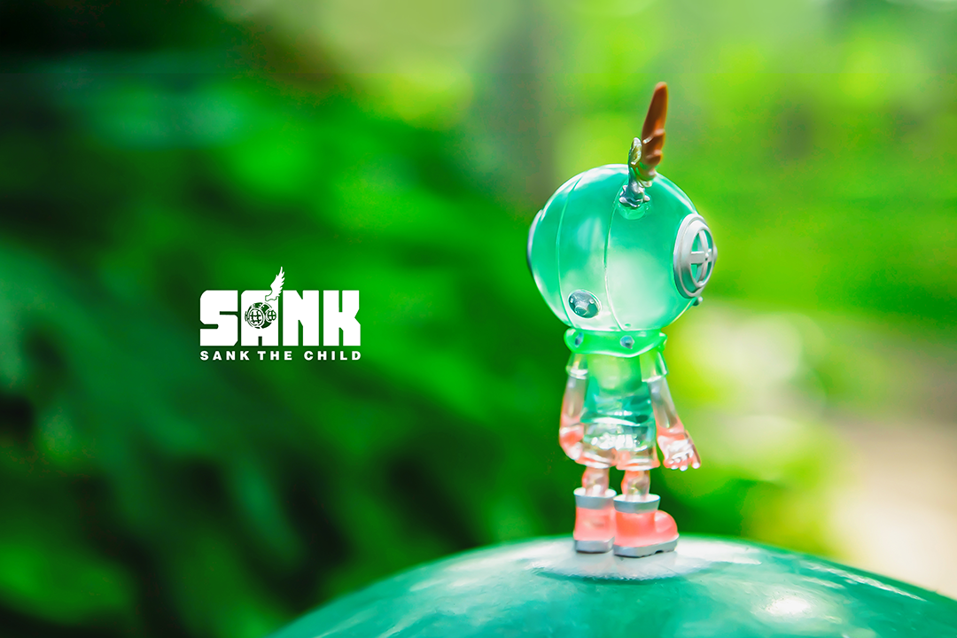 Little Sank Spectrum Series Peach Mint by Sank Toys [In Stock]