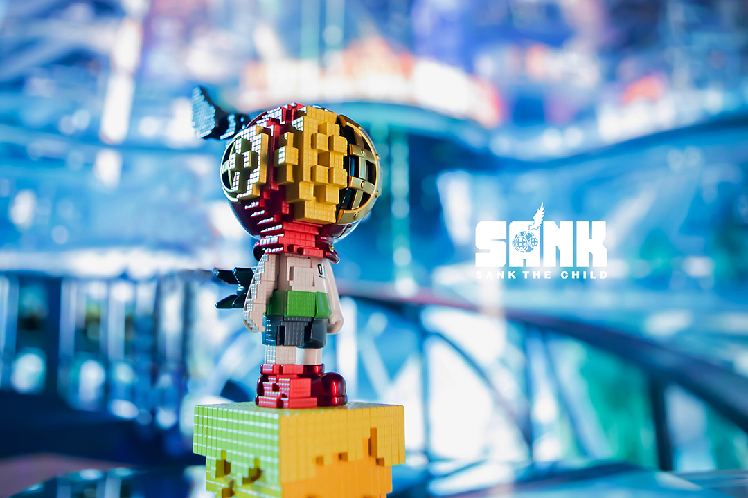 Pixel Series Atom by Sank Toys [In Stock]