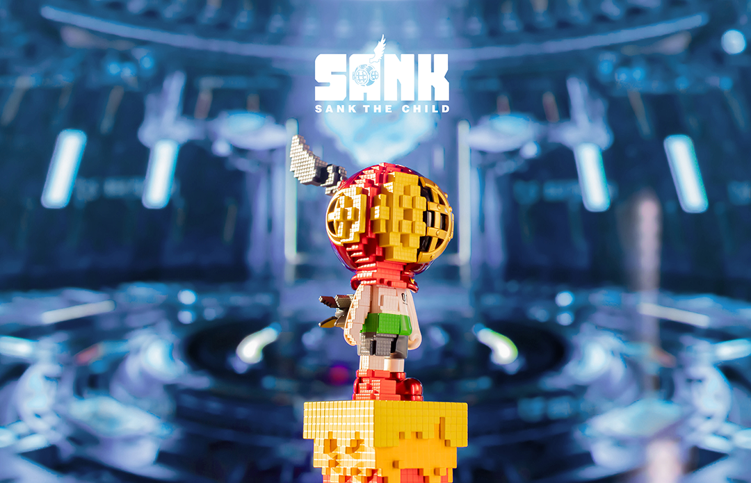 Pixel Series Atom by Sank Toys [In Stock]