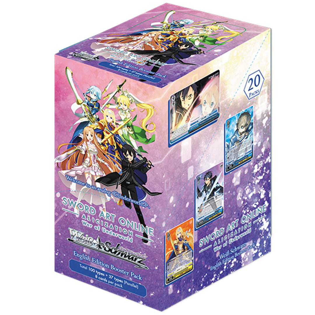 Weiss Schwarz Sword Art Online Alicization Vol.2 Booster Box – vRare Weiss Schwarz Sword Art Online Alicization Vol.2 Booster Box – vRare