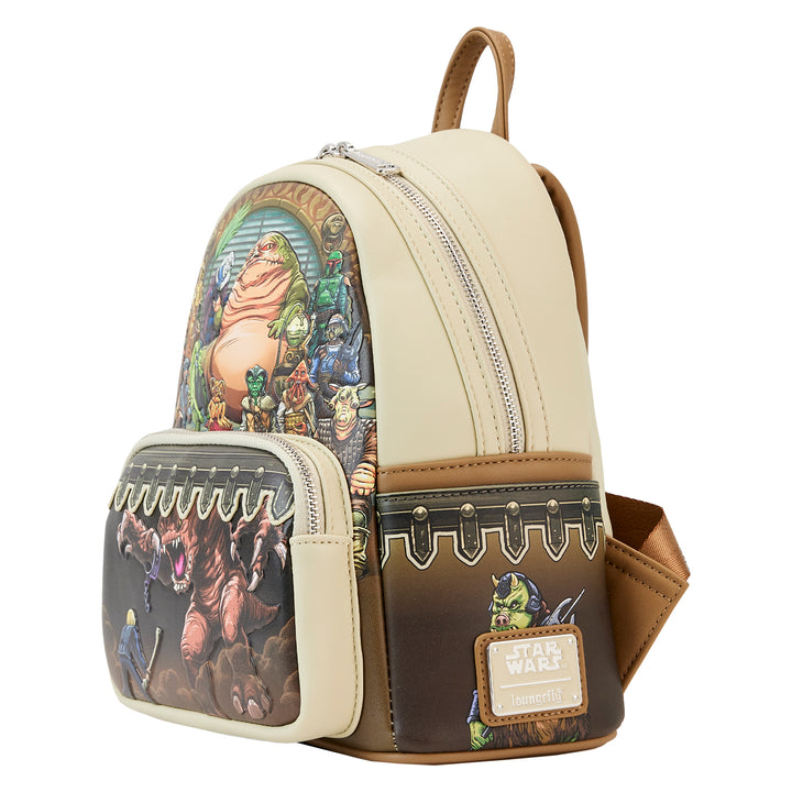 Loungefly ROTJ 40th Anniversary Jabba's Palace Mini Backpack