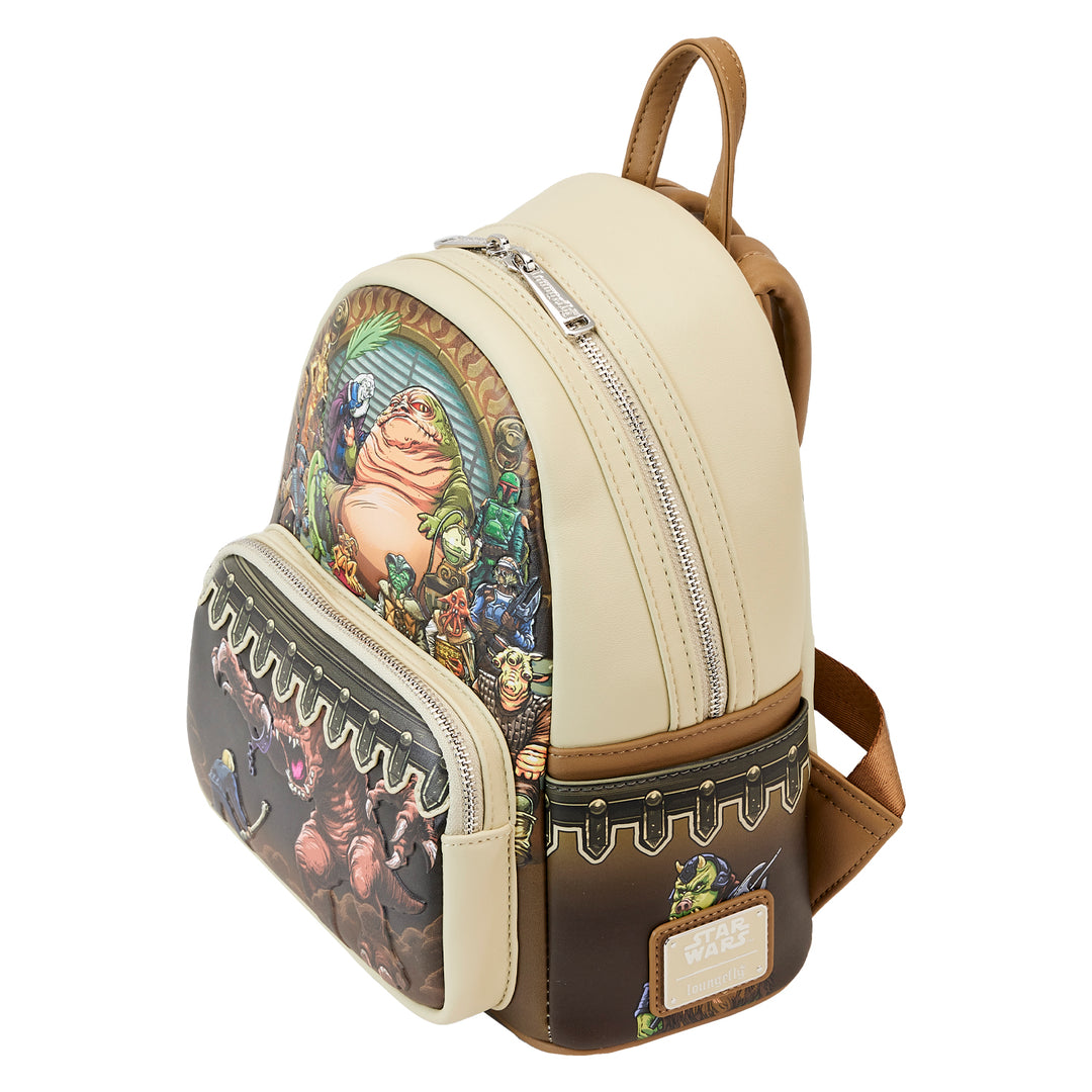 Loungefly ROTJ 40th Anniversary Jabba's Palace Mini Backpack