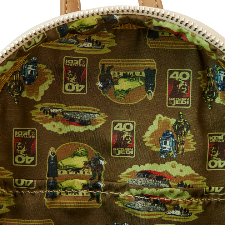 Loungefly ROTJ 40th Anniversary Jabba's Palace Mini Backpack