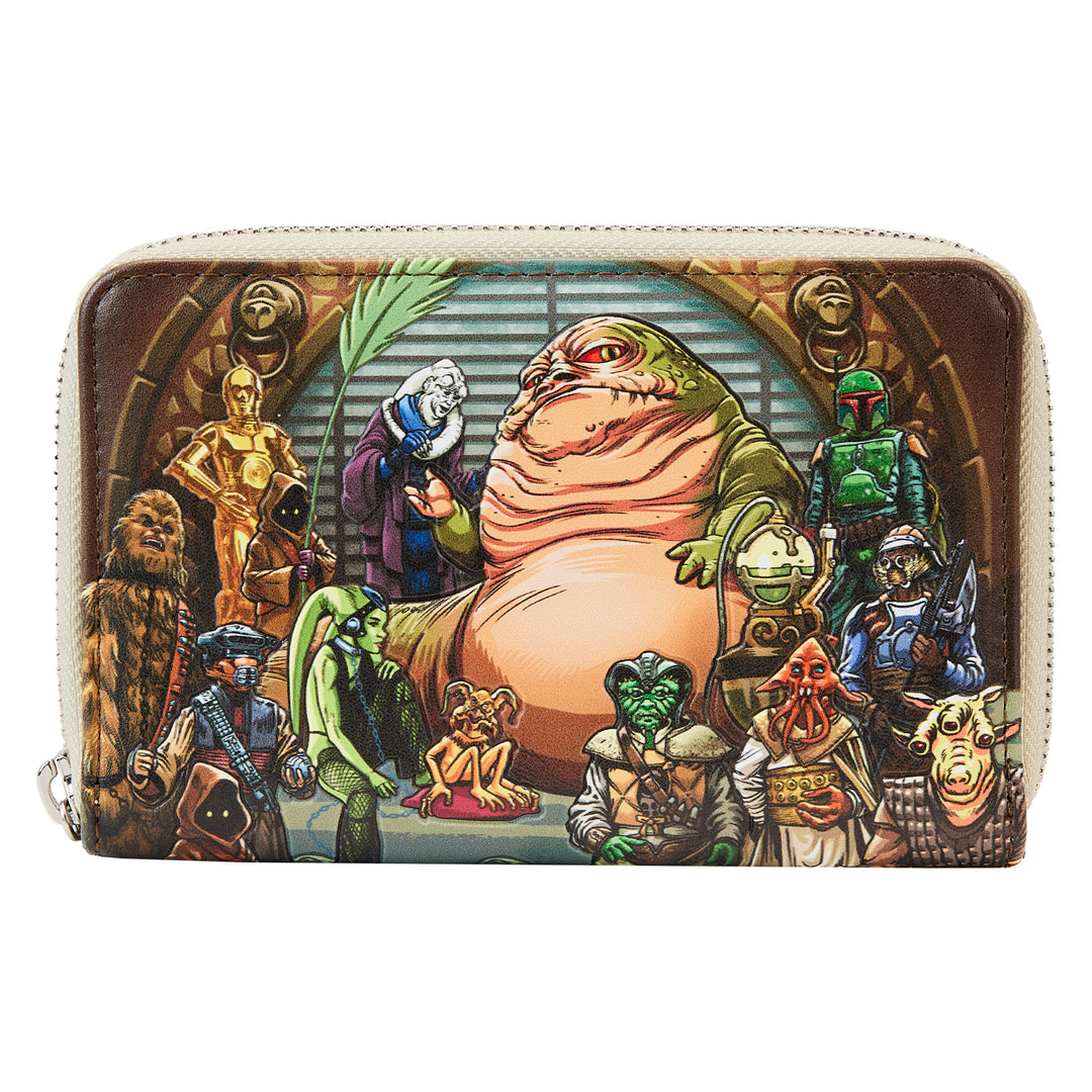 Loungefly ROTJ 40th Anniversary Jabba's Palace Zip Around Wallet