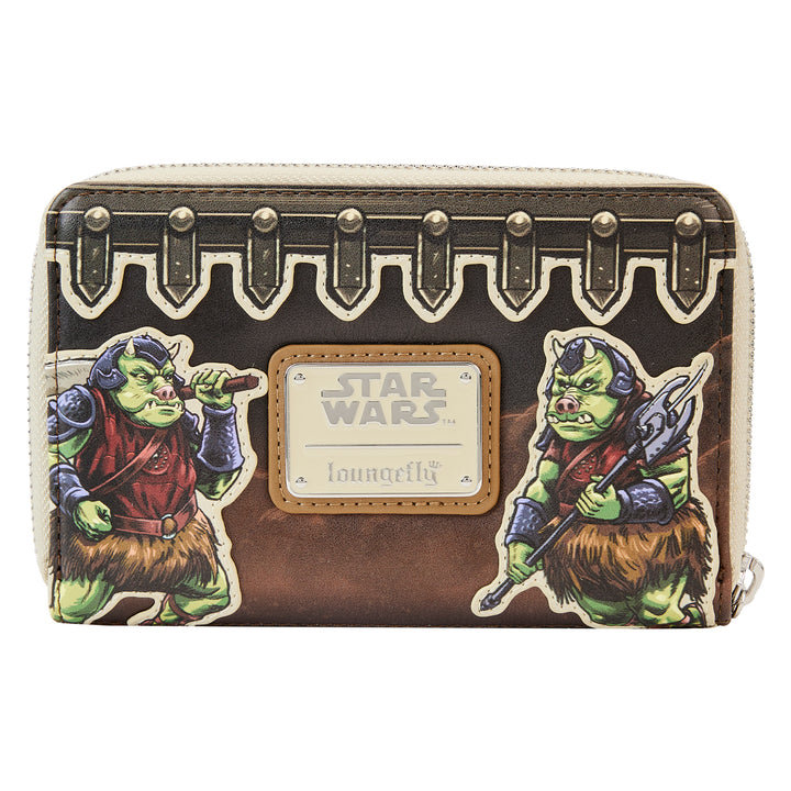 Loungefly ROTJ 40th Anniversary Jabba's Palace Zip Around Wallet
