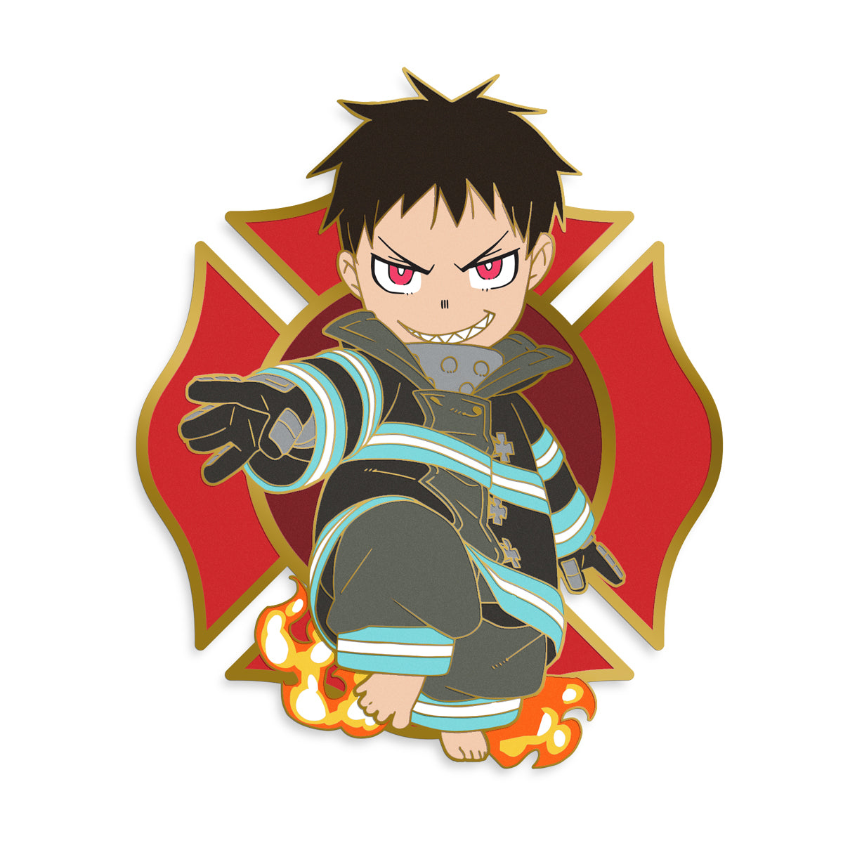 SD Shinra Gold Pin Club Official