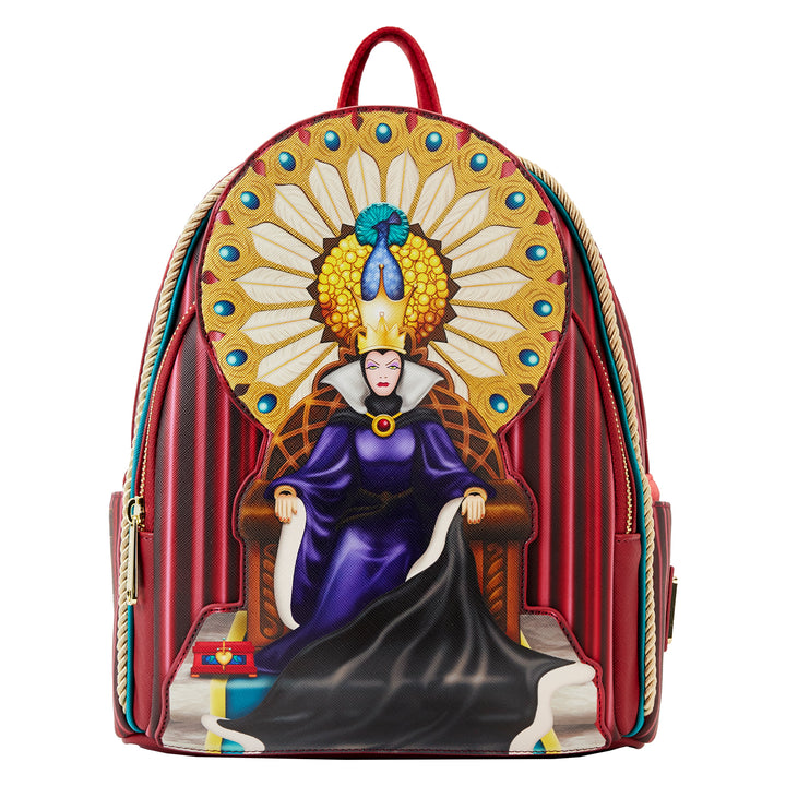 Loungefly Snow White Evil Queen on Throne Mini Backpack