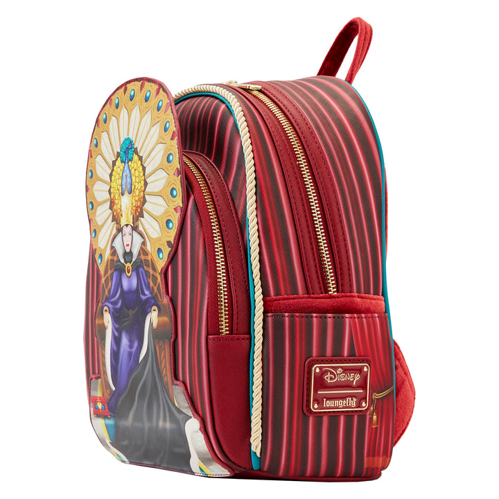 Loungefly Snow White Evil Queen on Throne Mini Backpack