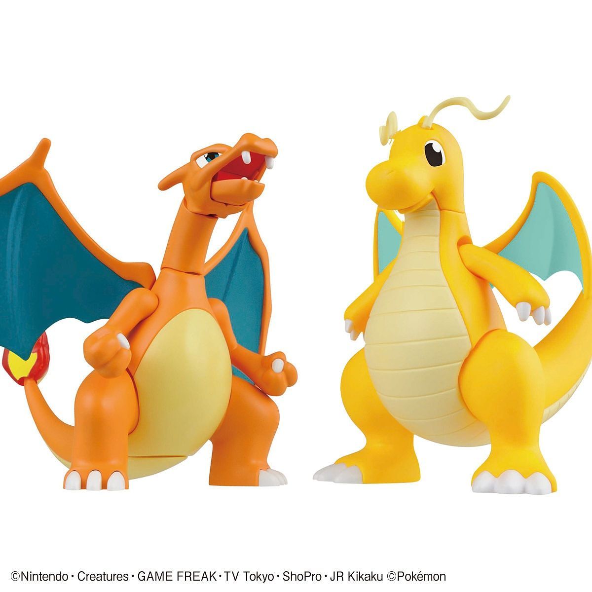 Pokemon : Charizard and Dragonite Model Kit