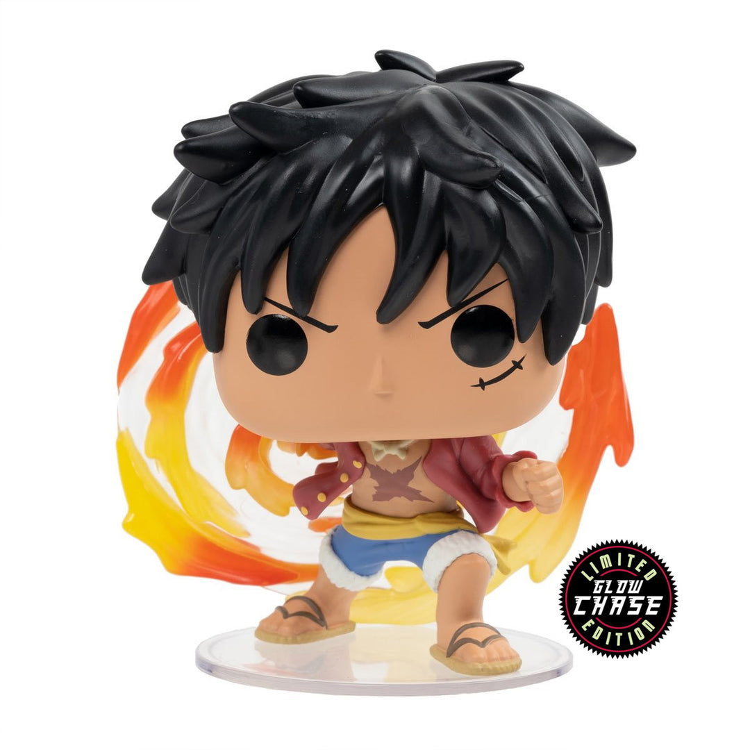 POP Animation: One Piece- Red Hawk Luffy (GLOW Chase) AAA Anime Exclusive