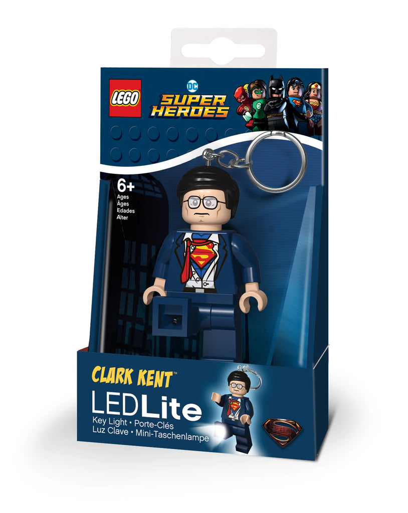 LEGO DC Super Heroes Clark Kent Key Light KE116 vRare