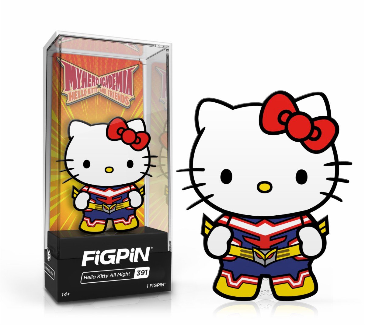 MHA x Sanrio : Hello Kitty All Might #391 FiGPiN FIGPIN