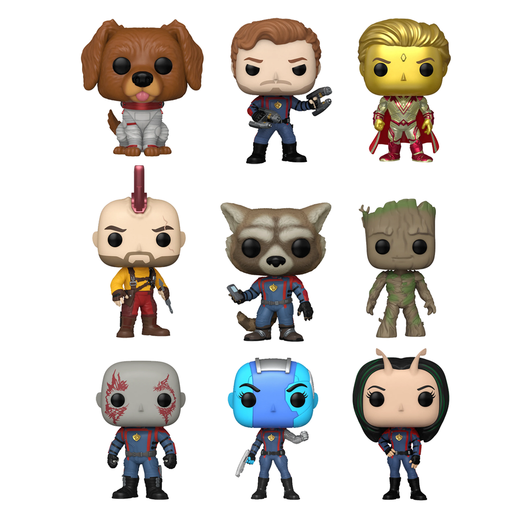 POP Marvel: Guardians of the Galaxy Bundle of 9
