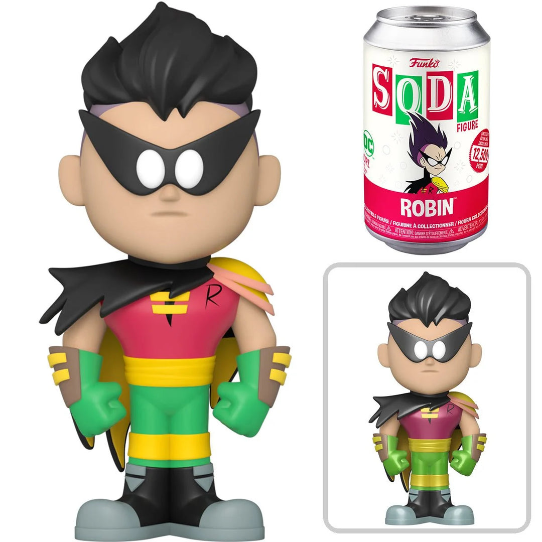 Vinyl Soda : Teen Titans - Robin w/ Chance of Chase Funko Soda