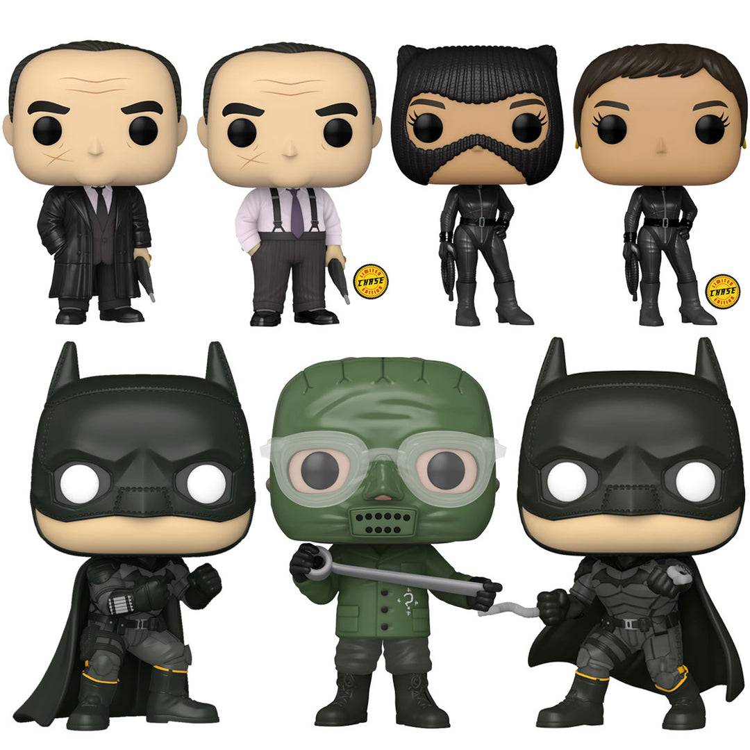POP Movies : Batman- Set of 7 Chase Bundle [2 Chases]