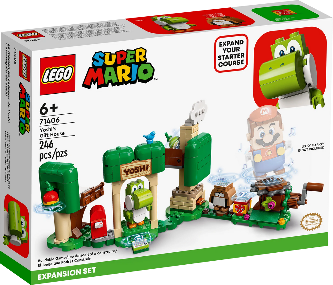 LEGO Mario: Yoshi’s Gift House Expansion Set (71406)